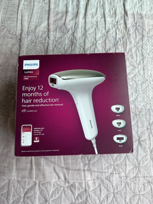 Чисто нов фотоепилатор Philips Lumea IPL Hair Removal 7000