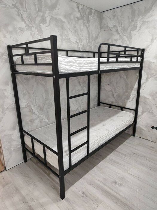 Двухъярусная Loft krovat темир крават metal kalavat Лофт,