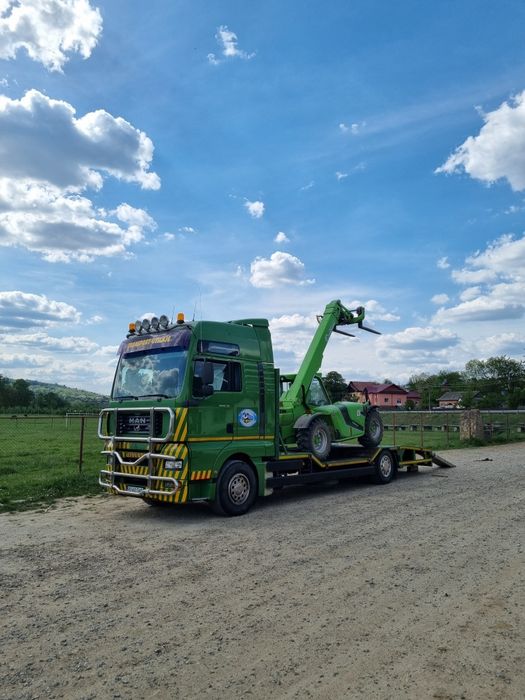 Platformă  Tractări Auto Transport Utilaje