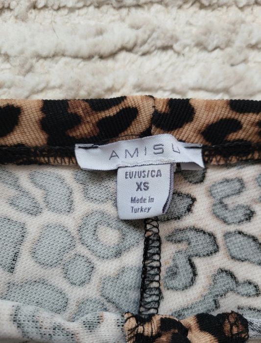 Biker shorts/ pantaloni scurți leopard