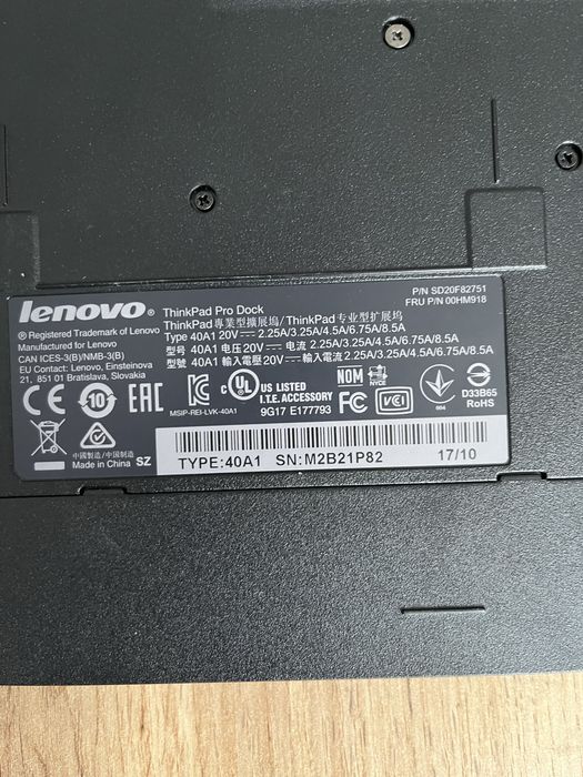 Docking station Lenovo