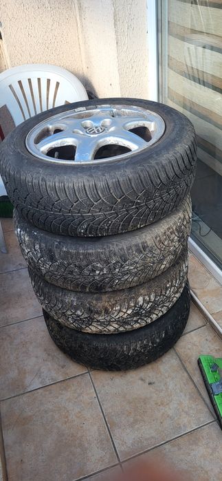 Оригинални алуминиеви джанти за VW 15" с гуми