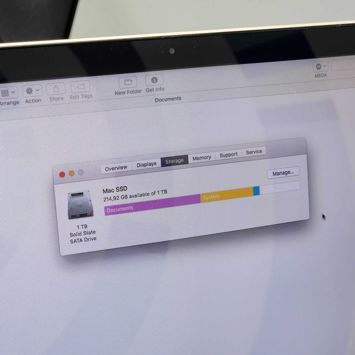 Laptop MacBook Pro 15" i5 2,4 GHz SSD Samsung 1 tb Nvidia GeForce GT