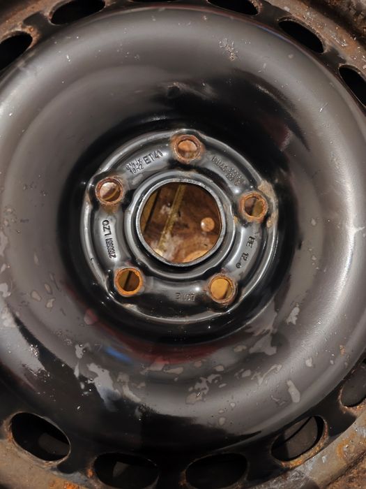 Желязни  джанти с Тасове за VW 16"