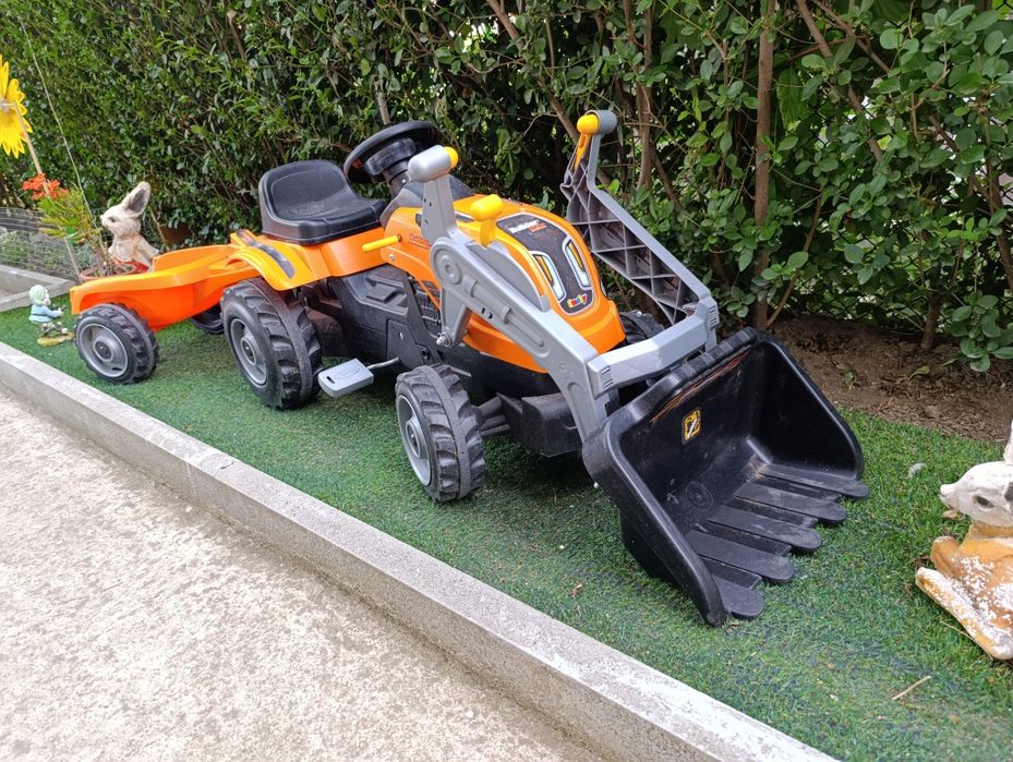 Детски трактор с ремарке