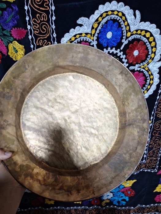 Медный таз старинный