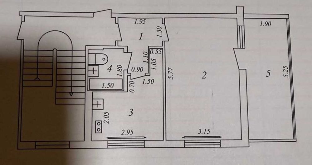 Продаётся 1-комнатная квартира на Юнусабаде 14 (балкон 2*6)