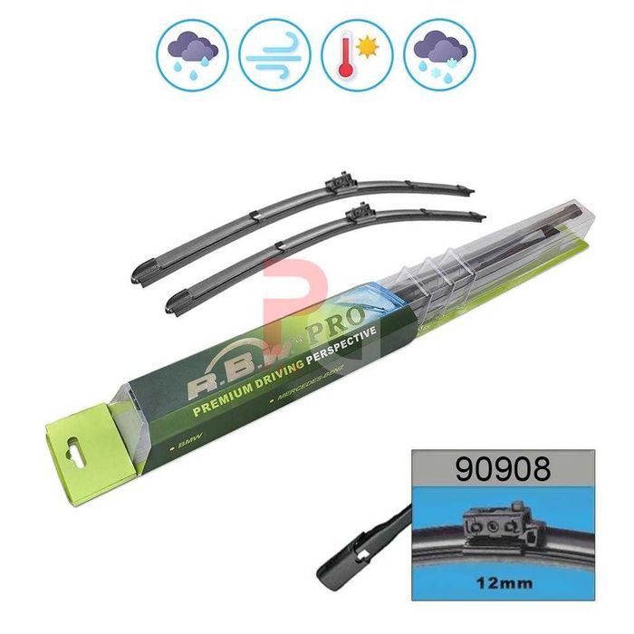 Set Stergatoare Parbriz Mercedes C 205, GLK 253 [22+22]