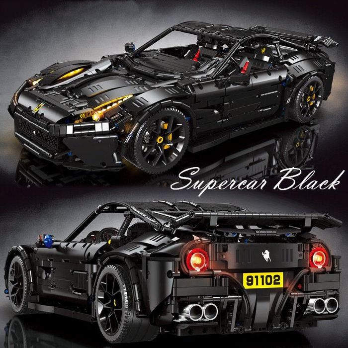 NOU ÎN CUTIA constructor Jie Star Supercar Black 1401102
