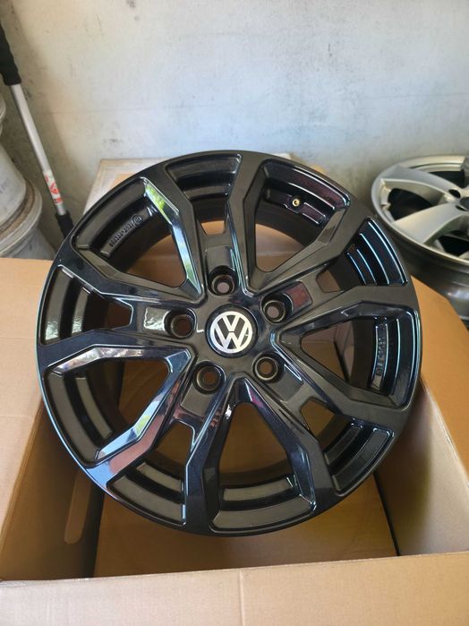 4 Jante Aliaj 5x120 16'' 6.5J ET 51 6.5J - DEDICATE VW Transporter T5 T6 T7 Multivan Caravelle - NOI - SIGILATE !