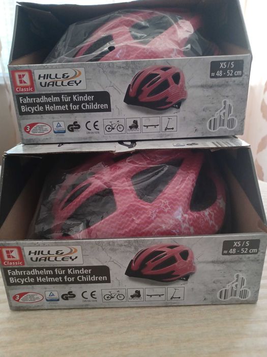 Детска светеща велосипедна каска