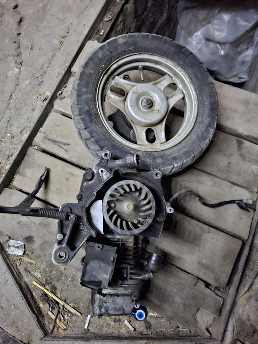 Двигатель на Dio af 62