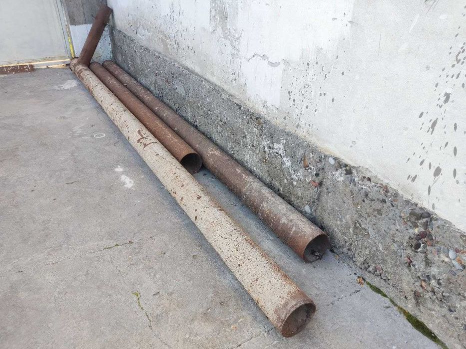 Трубы б/у диаметром 159 мм, толщиной стенки 4,5-4,8