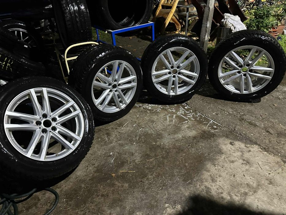 Джанти с зимни гуми за мерцедес 20