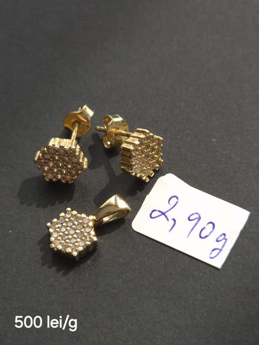 Seturi bijuterii aur 14 k de vanzare
