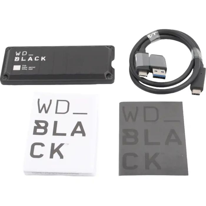 Външен SSD WD Black P40 Game Drive, 2TB, USB 3.2 Gen 2x2