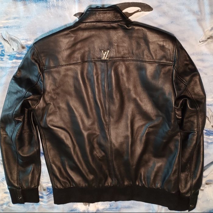 Мъжко Кожено Яке-LOUIS VUITTON.