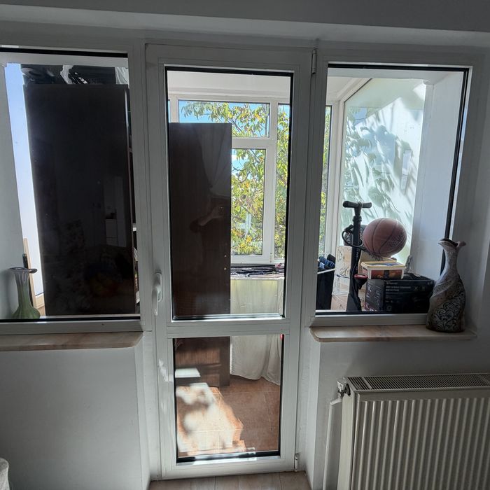Usa si geam termopan aluminiu alb