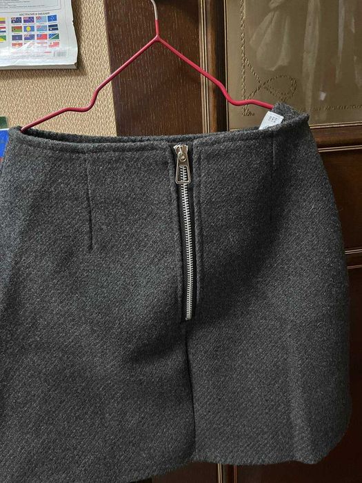 Юбка женская серая