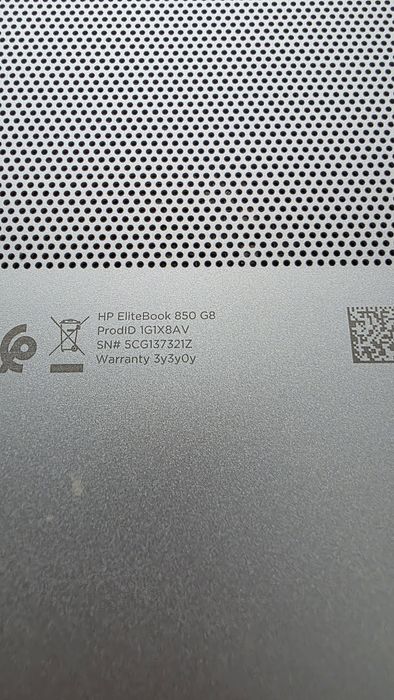 Hp EliteBook 850 G8 Intel i.5 1145G7 16 gb ddr4!!!