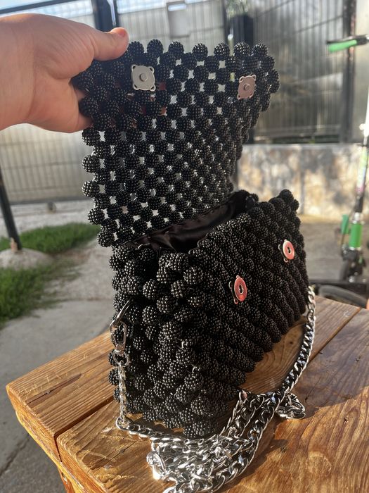 Geanta din margele handmade