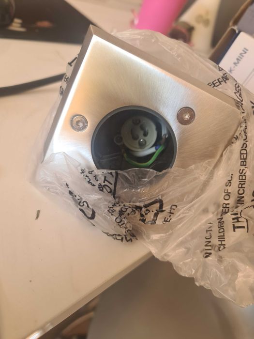 2 bucati Spot ALFA-K incastrat,, AC220-240V, inox