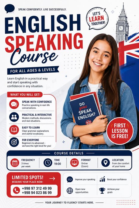 English course for students