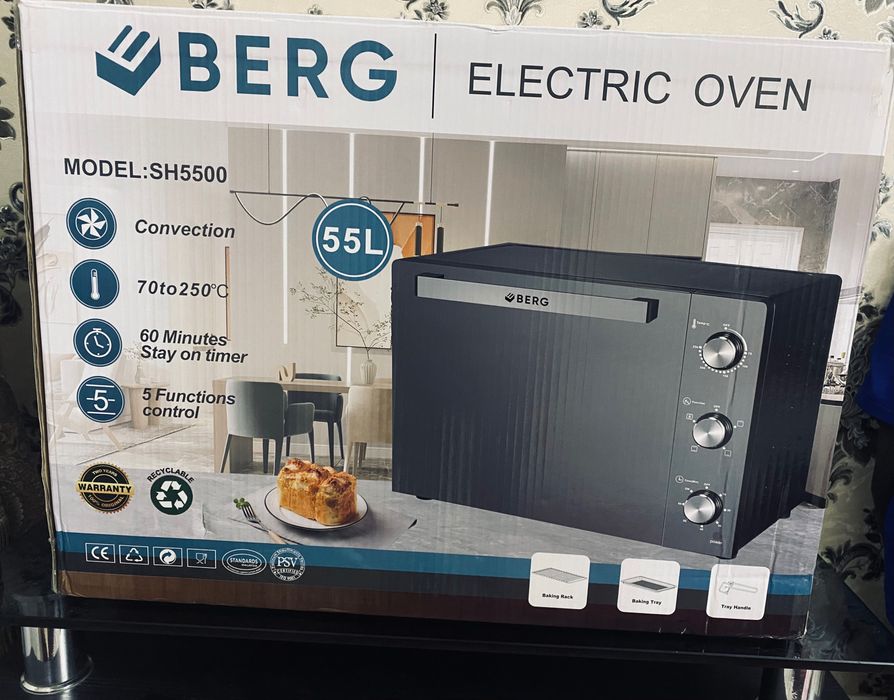 Pech elektricheskiy. Yangi