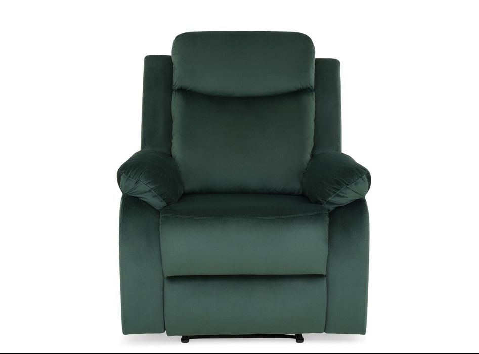 Fotoliu nou Mobexpert cu recliner manual din stofa Louis XL nedesfacut