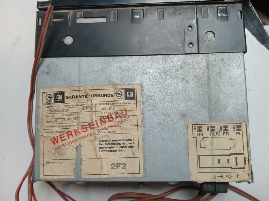 Касетофон  за автомобил от опел