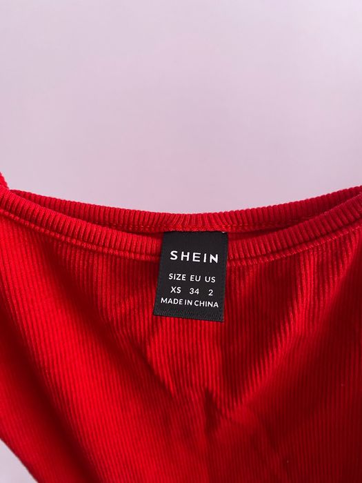 Червен потник SHEIN XS размер