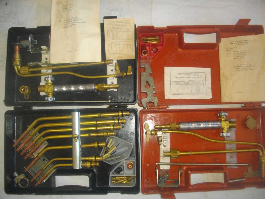 КРАКРА Перник НОВ Български Оксижен резак горелка газо-пламъчно рязане
