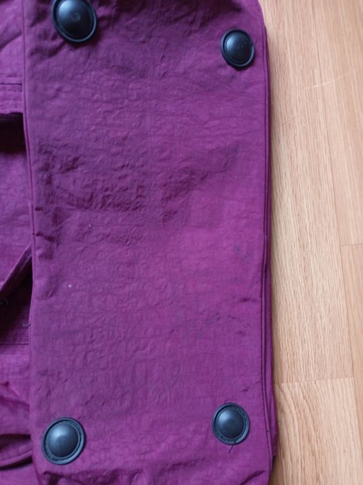 Сумка дорожная бордовая