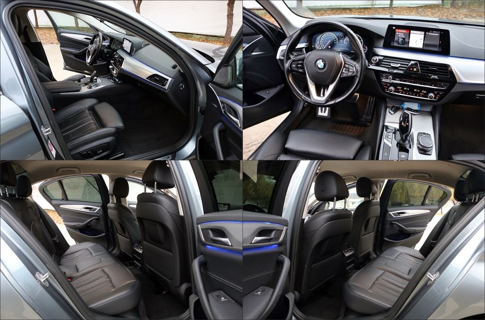 Bmw 520d Seria 5 G30 2017 Automat Lane Side Head-Up Ceasuri Digitale