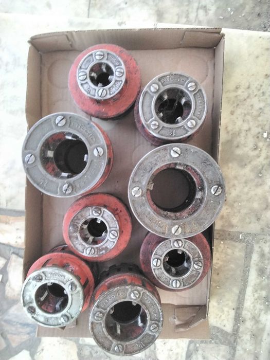 fliere clupe ridgid pana la 2 toli