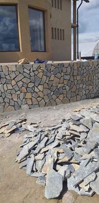 Piatra naturala de munte de Grecia 100%. Lucrez în toată Țara