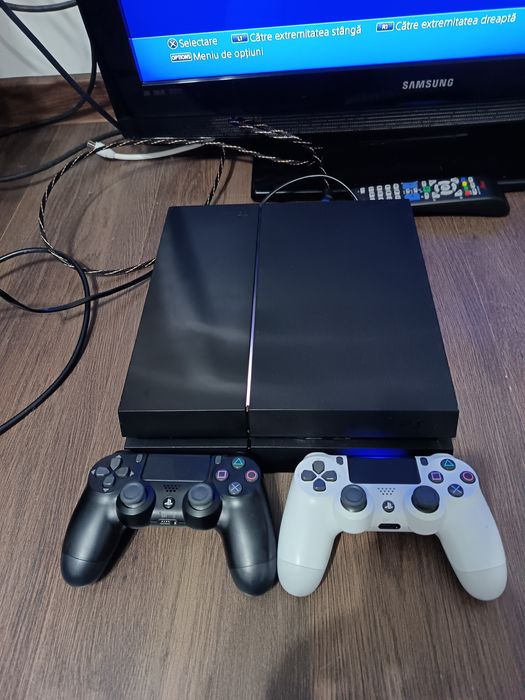 Pachet TV 82CM+ PlayStation 4 PS4 ModaT (FIFA 2026/GTA/Mortal Kombat)