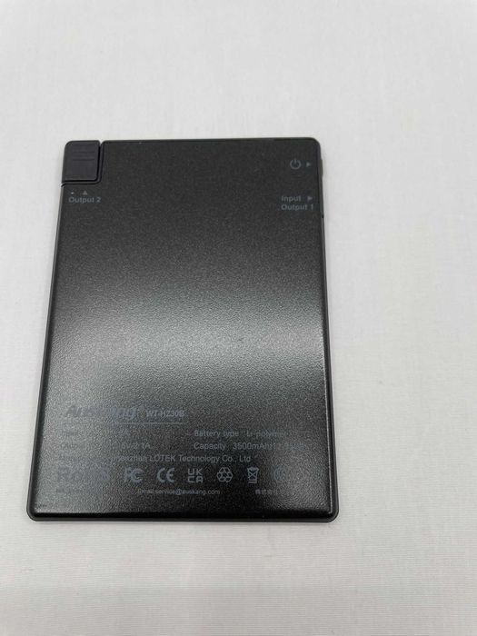 Baterie externa 3500 mAh, ultra subtire,  mufa tipc C, Auskang