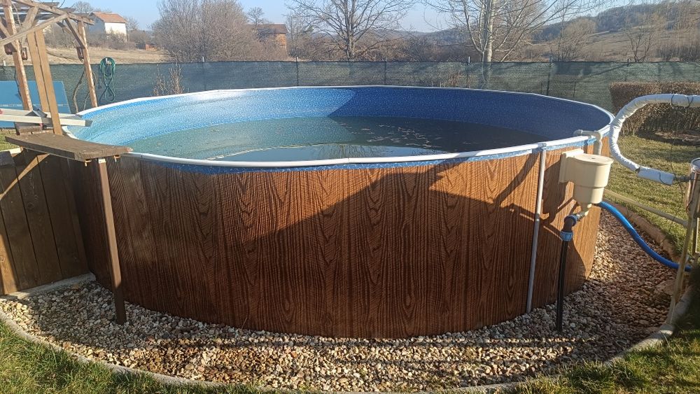 Сглобяем басейн 4.6 м.