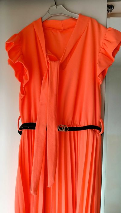 Rochie deosebita plisata