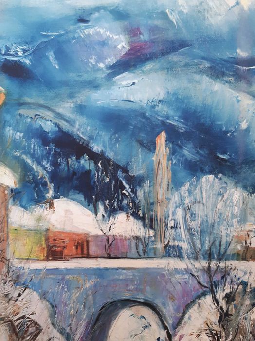 Стара картина Тодор Калпакчиев