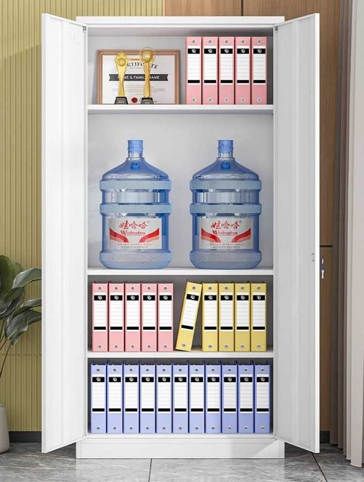 Hodimlar uchun qulay metall shkaf/Ofis uchun funksional shkaf