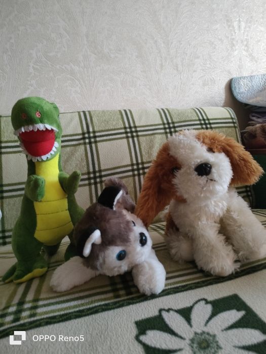 Продаются мягкие игрушки, одна игрушка 1.500 тг