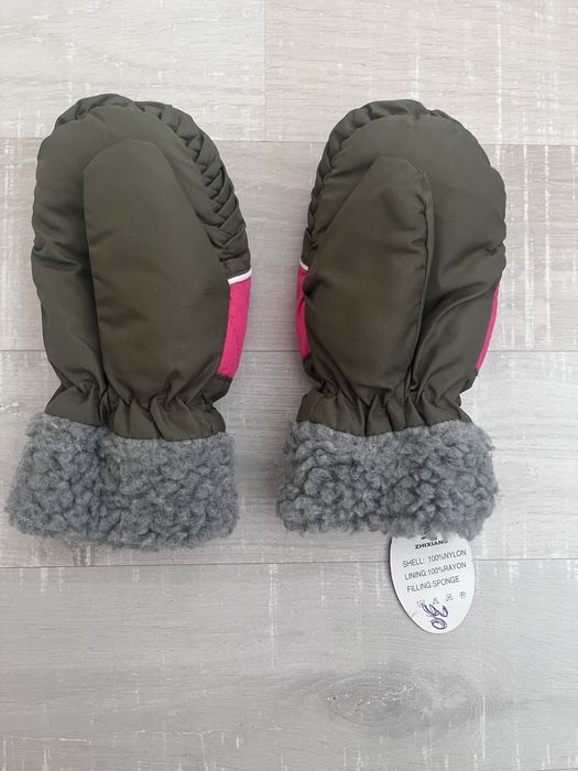 Mănuși iarnă pentru fetiță 3-4 ani, noi