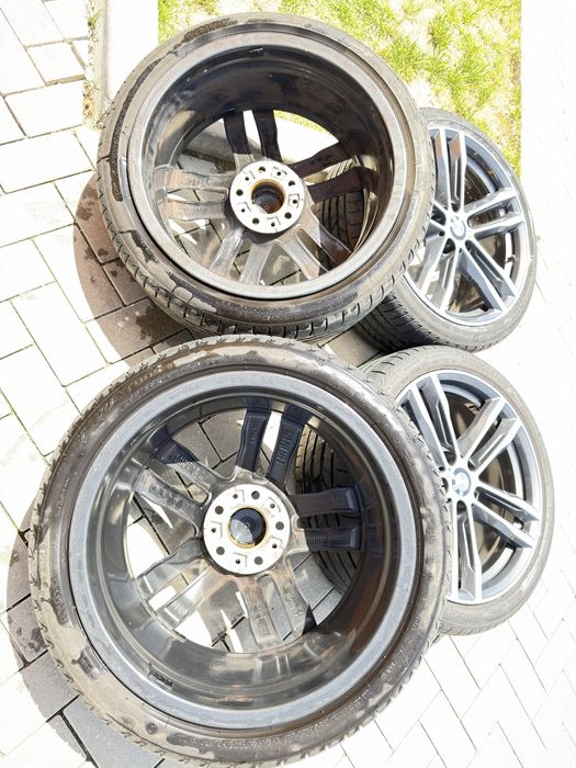 BMW Джанти style 704m с нови гуми БМВ BRIDGESTONE TURANZA 19