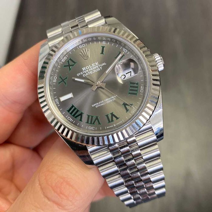 Rolex datejust 41mm wimbledon
