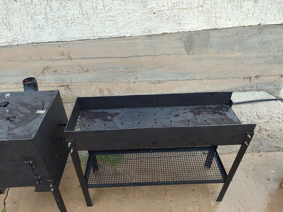 Продам мангал с печкой