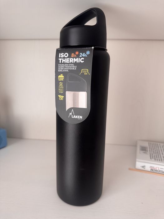 Термо бутилка Classic 1 – черна (Нова)