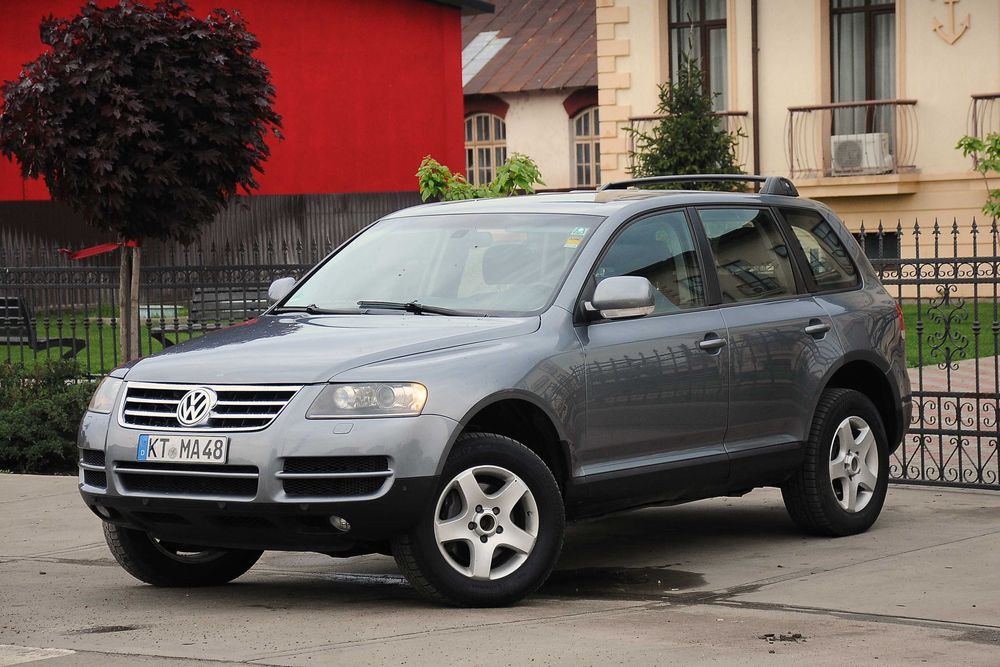 VW Touareg 2006 3.0TDi 224 CP E4 4x4 CutieAut Clima Piele Navi Xenon, Recent Adus Germania