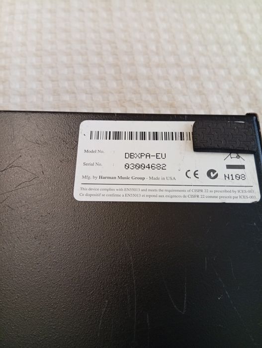 Процесор Dbx DriveRack Pa